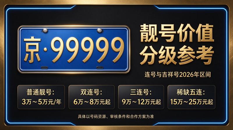 2026年最新京牌指标租赁市场分析图